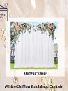 43E03E8F D10B 4C5A BE8D 8DBF8510997A White Chiffon Backdrop Curtains