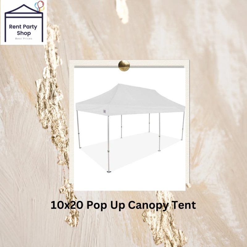 Beige Gold Minimalist Frame Instagram Post 19 Canopy Tent 10X20