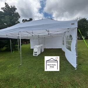 20x20 Canopy Tent with Sidewalls – Event & Party Rental