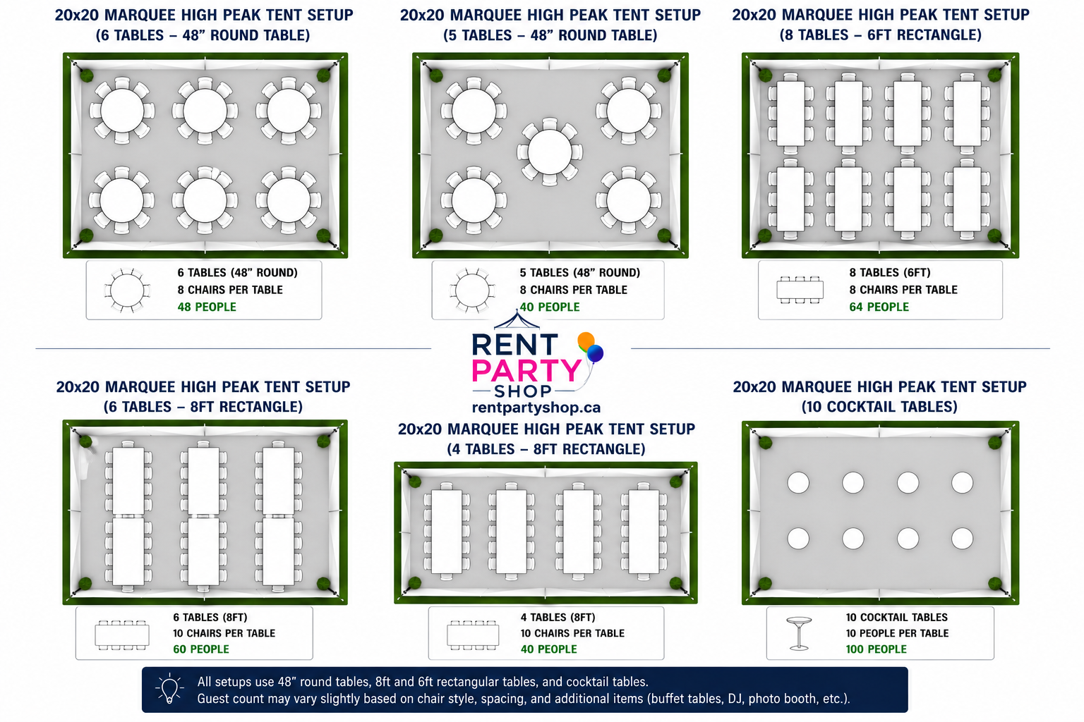 20x20 Marquee Tent - Image 2