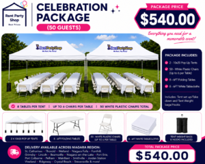 Celebration Package niagara