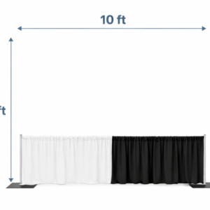 3x10 backdrop rental in Niagara Falls for trade show booth and event setup