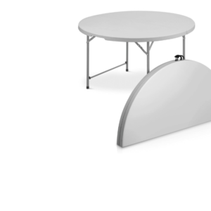 48 round plastic folding table rental in Niagara Falls for events