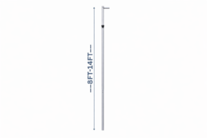 8FT–14FT adjustable upright pole for pipe and drape rental in Niagara Falls
