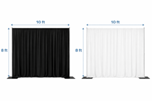 10x10 backdrop rental in Niagara Falls for weddings and events