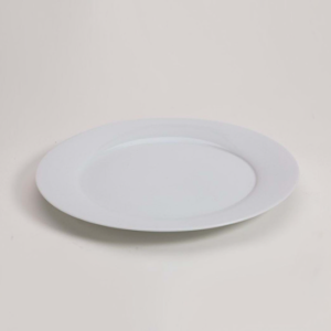 Pearl White 10.25″ Dinner Plate Rental (1 Dozen)