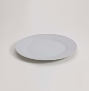 Pearl White 9" Salad Plate Rental (1 Dozen)