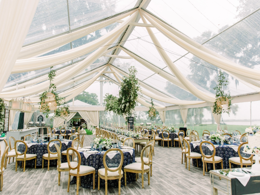 Backyard party tent table chair rentals Niagara Region