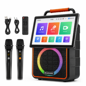 Portable karaoke machine rental with wireless microphones in Niagara Region