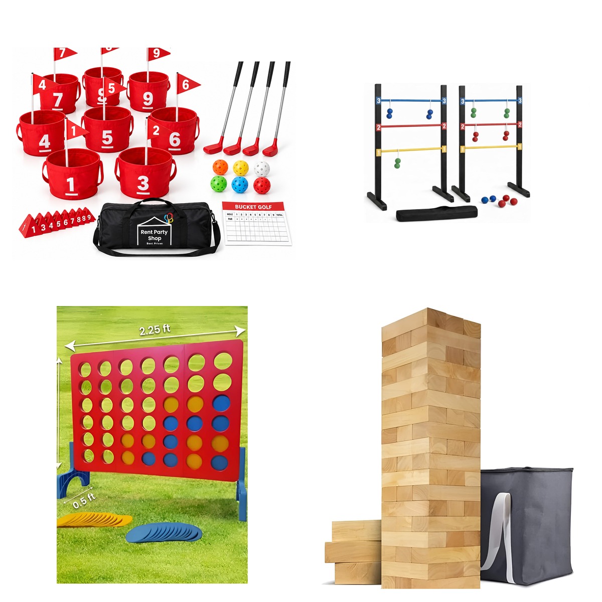 backyard tournament game package rental Niagara - Rent Party Shop