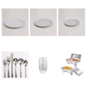 banquet tableware package rental Niagara - Rent Party Shop